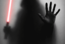 磨砂玻璃后的虚实对比剪影 (by @umesh_ai)-test